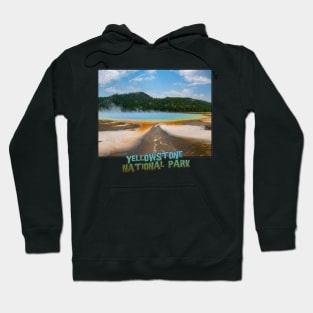 Yellowstone National Park - Grand Prismatic Spring Hoodie